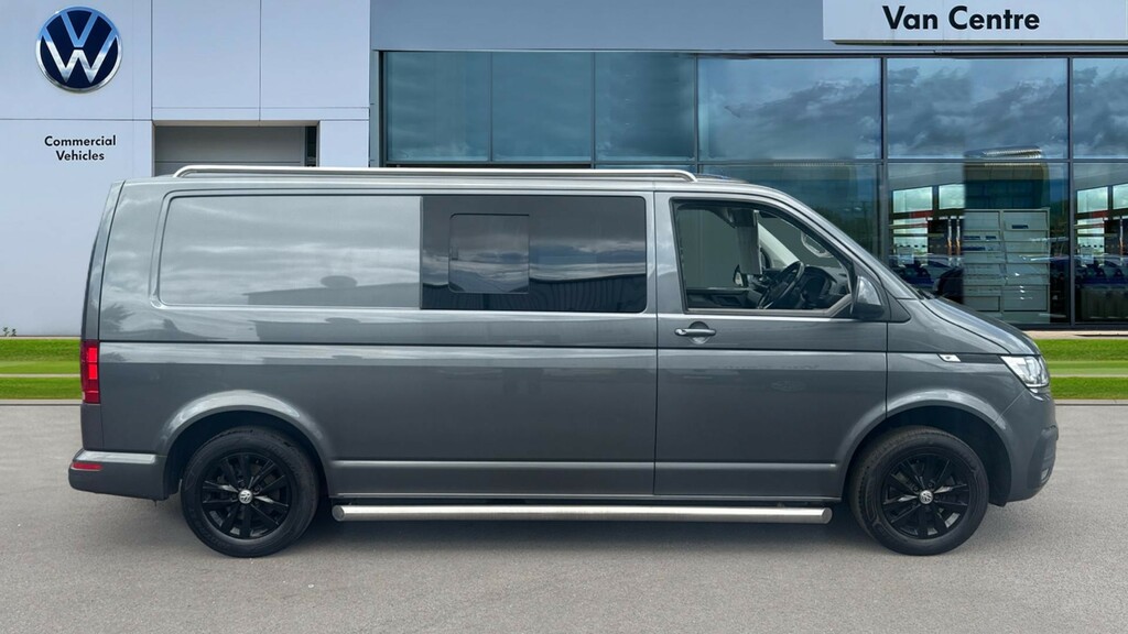Volkswagen Transporter Transporter 2.0 Tdi 150 Highline Van Dsg RA21DYC Grey #4