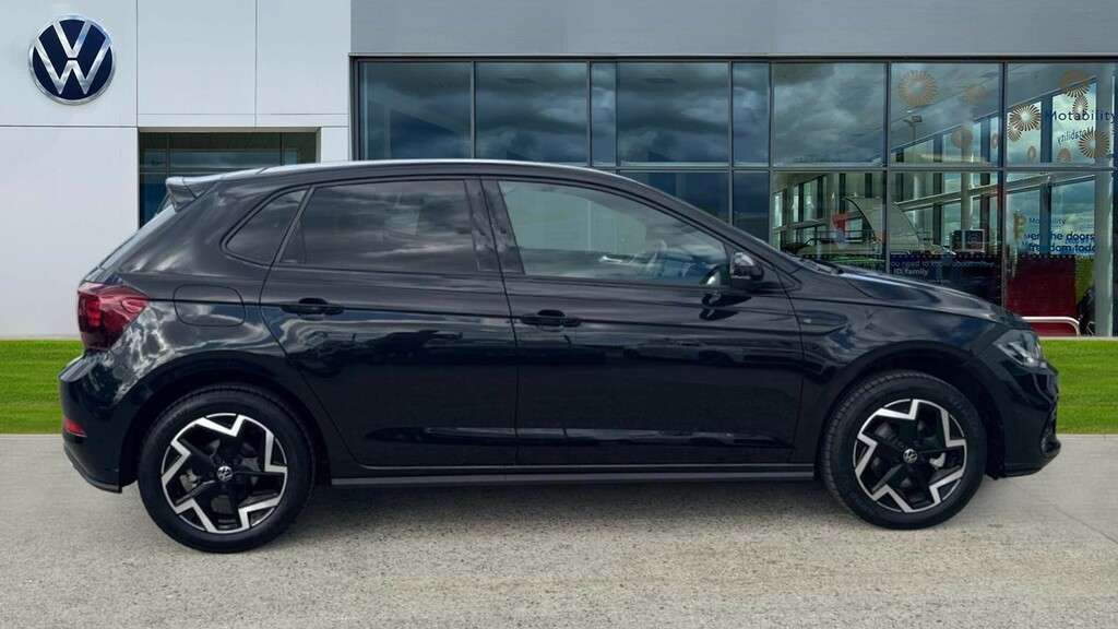 Volkswagen Polo Polo 1.0 Tsi 115 R-line Dsg KP75HGZ Black #4
