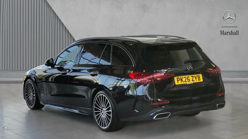Mercedes-Benz C Class C Class C300d Amg Line Premium Plus 9G-tronic Black #2