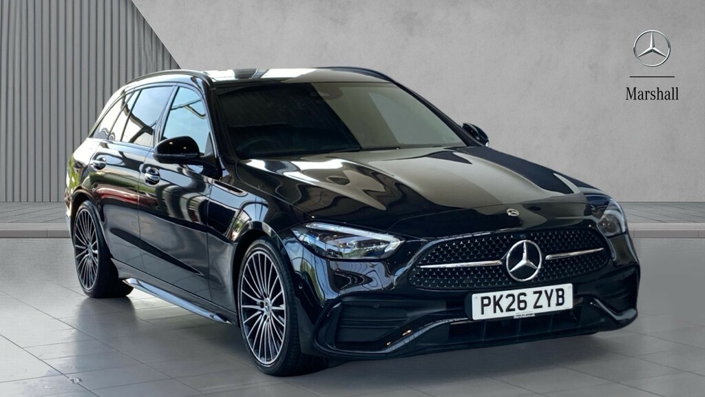 Mercedes-Benz C Class C Class C300d Amg Line Premium Plus 9G-tronic Black