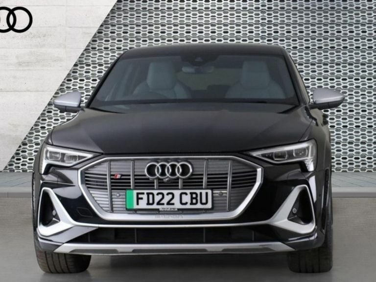 Audi E-tron 50 Black Edition Quattro 71.2Kwh 11Kw Charger Black #10