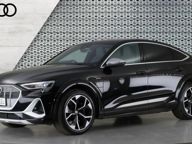 Audi E-tron 50 Black Edition Quattro 71.2Kwh 11Kw Charger Black #7