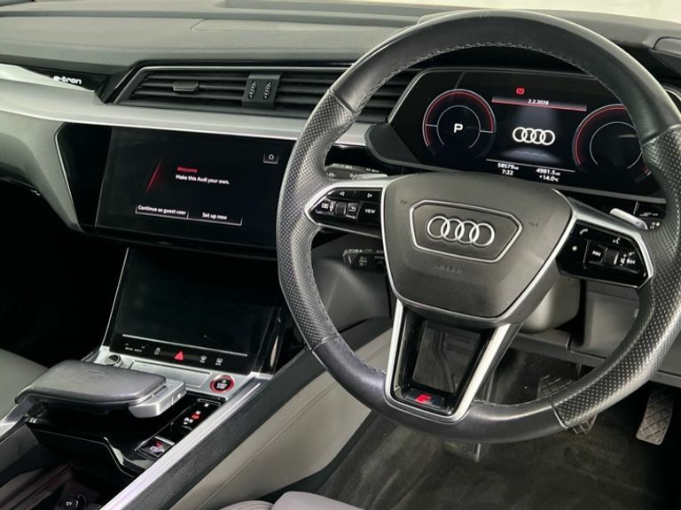 Audi E-tron E-tron 370Kw S Quattro 95Kwh Black #6