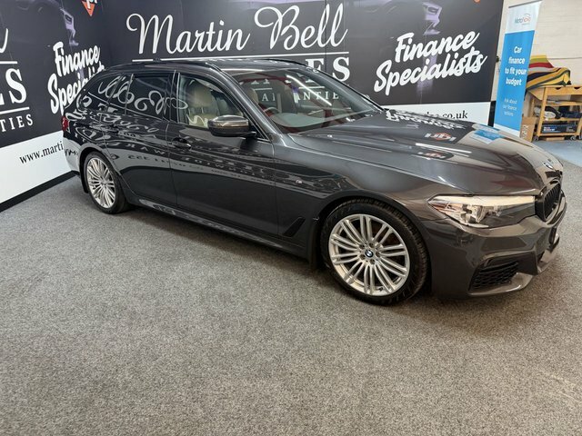 BMW 5 Series 520S M Sport Touring Grey #3