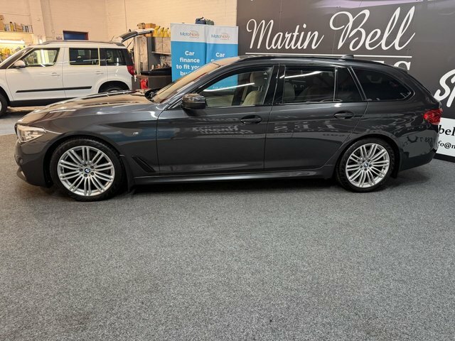 BMW 5 Series 520S M Sport Touring Grey #6
