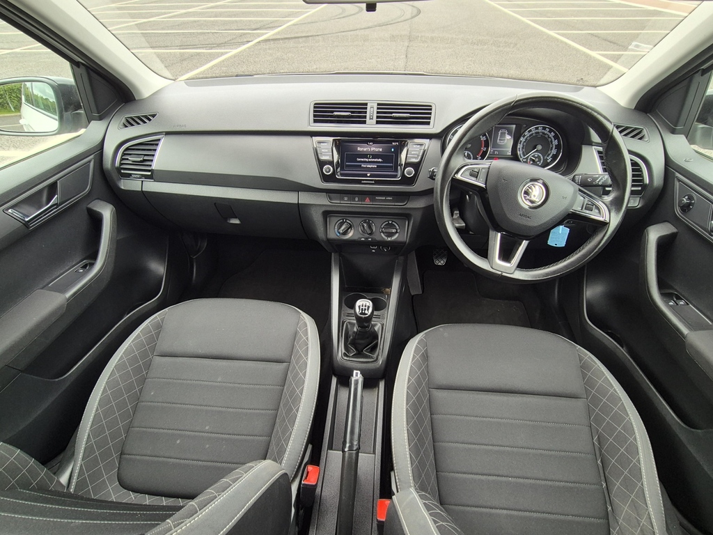 Skoda Fabia 1.0 Colour Edition Euro 6 Ss White #16
