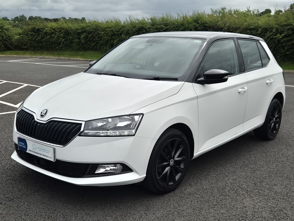 Skoda Fabia 1.0 Colour Edition Euro 6 Ss White #7