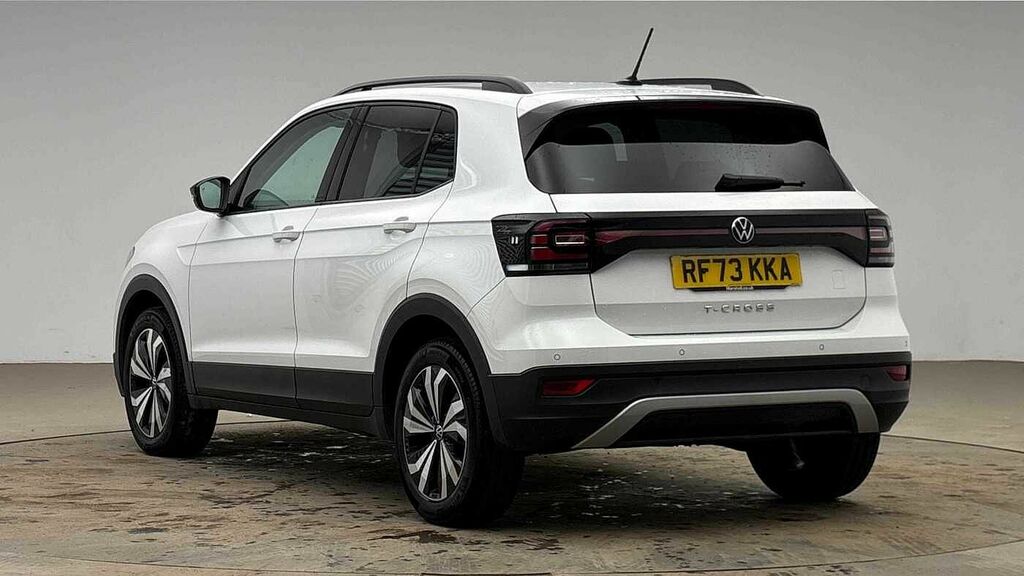 Volkswagen T-Cross 1.0 Tsi Black Edition RF73KKA White #3