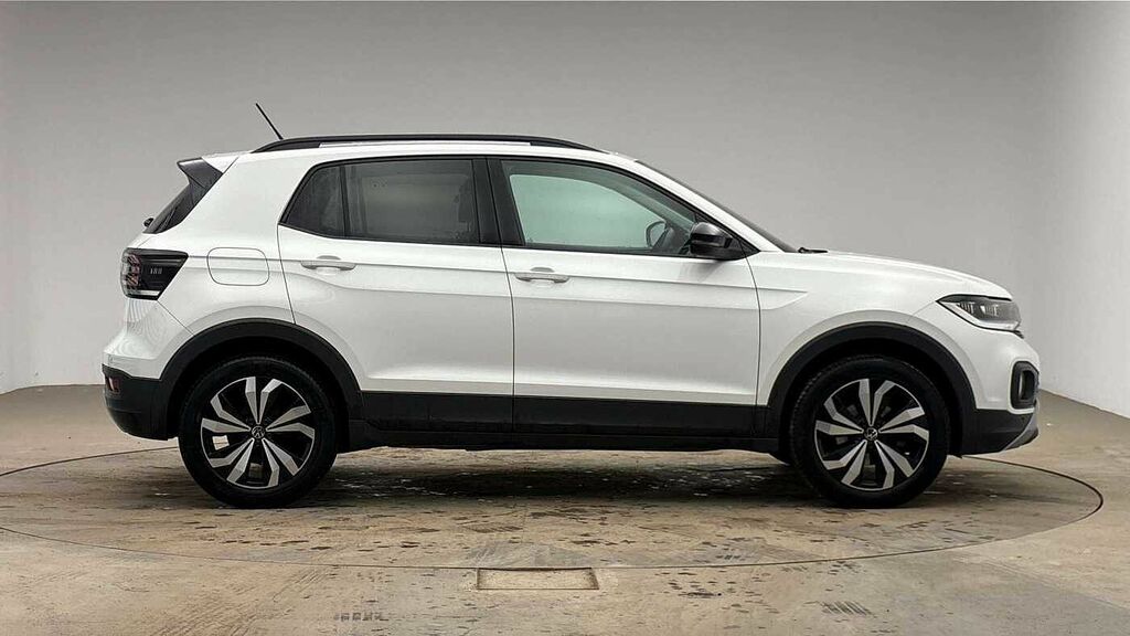 Volkswagen T-Cross 1.0 Tsi Black Edition RF73KKA White #4