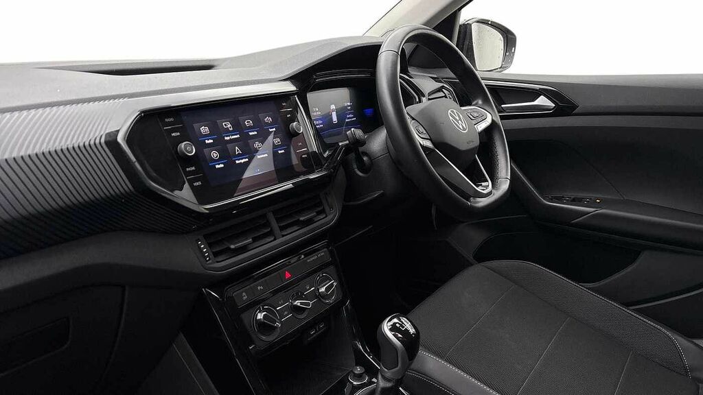 Volkswagen T-Cross 1.0 Tsi Black Edition RF73KKA White #2