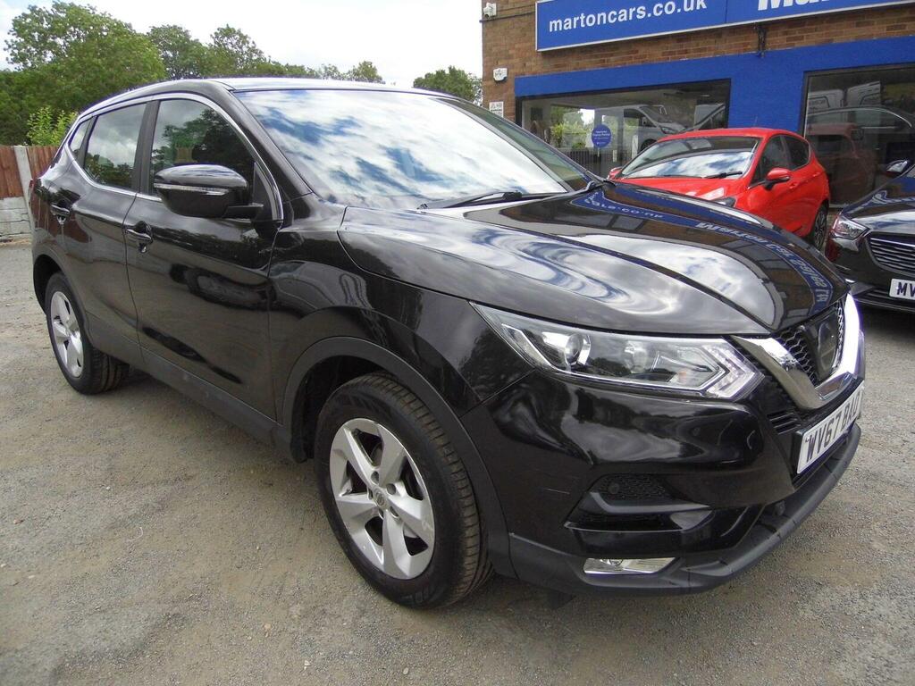 Nissan Qashqai Suv 1.2 Dig-t Acenta Euro 6 Ss 201767 WV67BAO Black