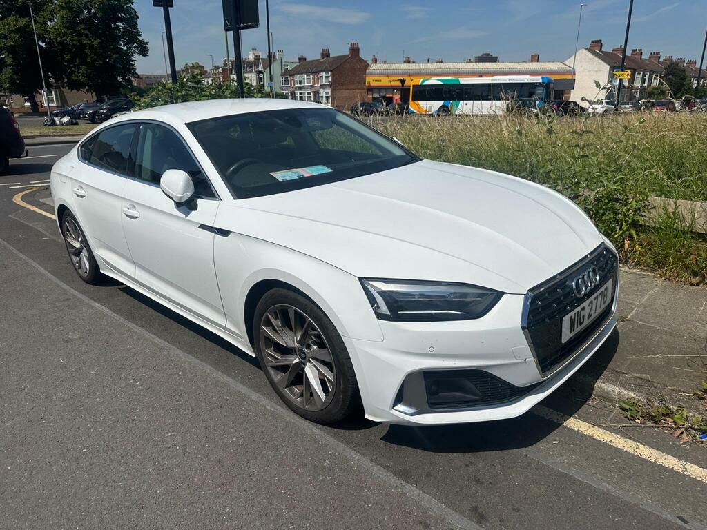 Audi A5 2.0 Tdi 35 Sport Sportback S Tronic Euro 6 S S White