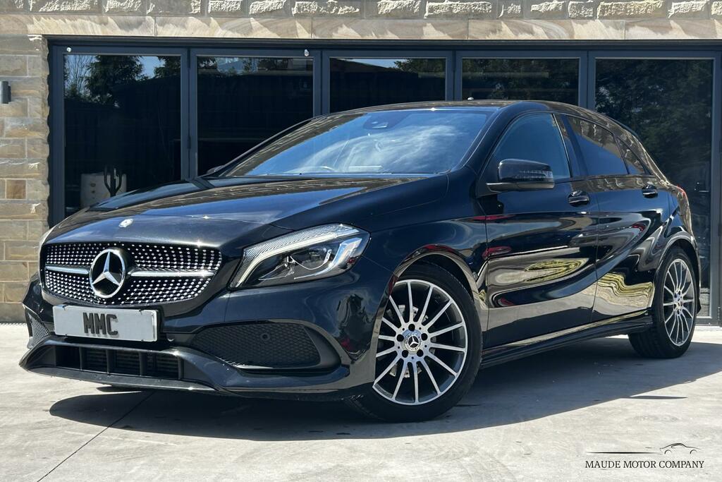 Mercedes-Benz A Class 2.1 A200d Amg Line Premium Hatchback Black