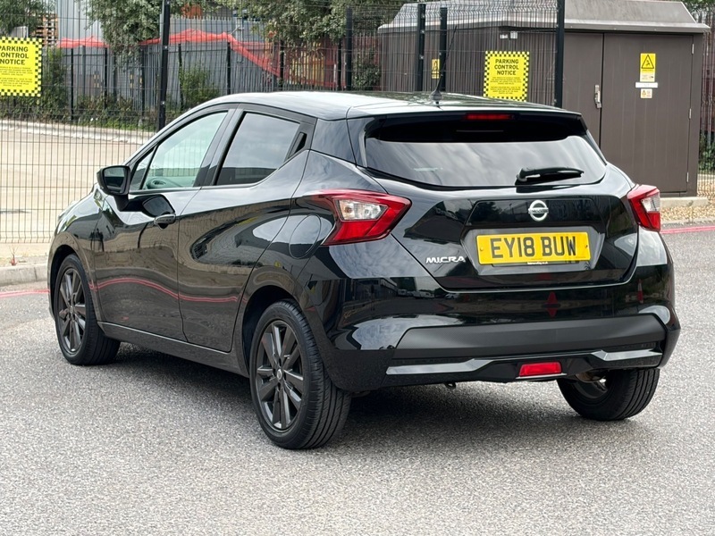 Nissan Micra 0.9 Ig-t N-connecta Hatchback Black #2