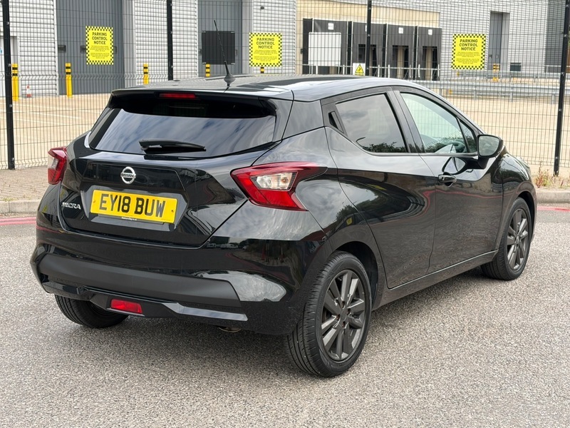 Nissan Micra 0.9 Ig-t N-connecta Hatchback Black #4