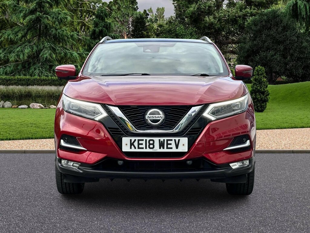 Nissan Qashqai 1.2 Dig-t Tekna Euro 6 Ss KE18WEV Red #2