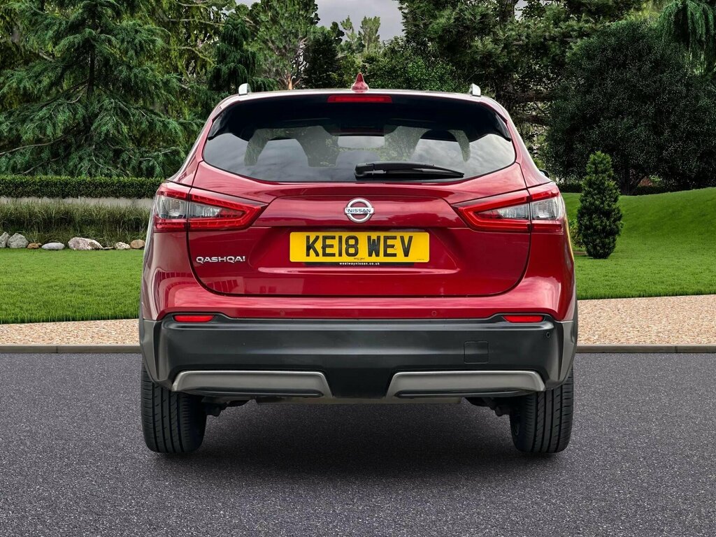 Nissan Qashqai 1.2 Dig-t Tekna Euro 6 Ss KE18WEV Red #4