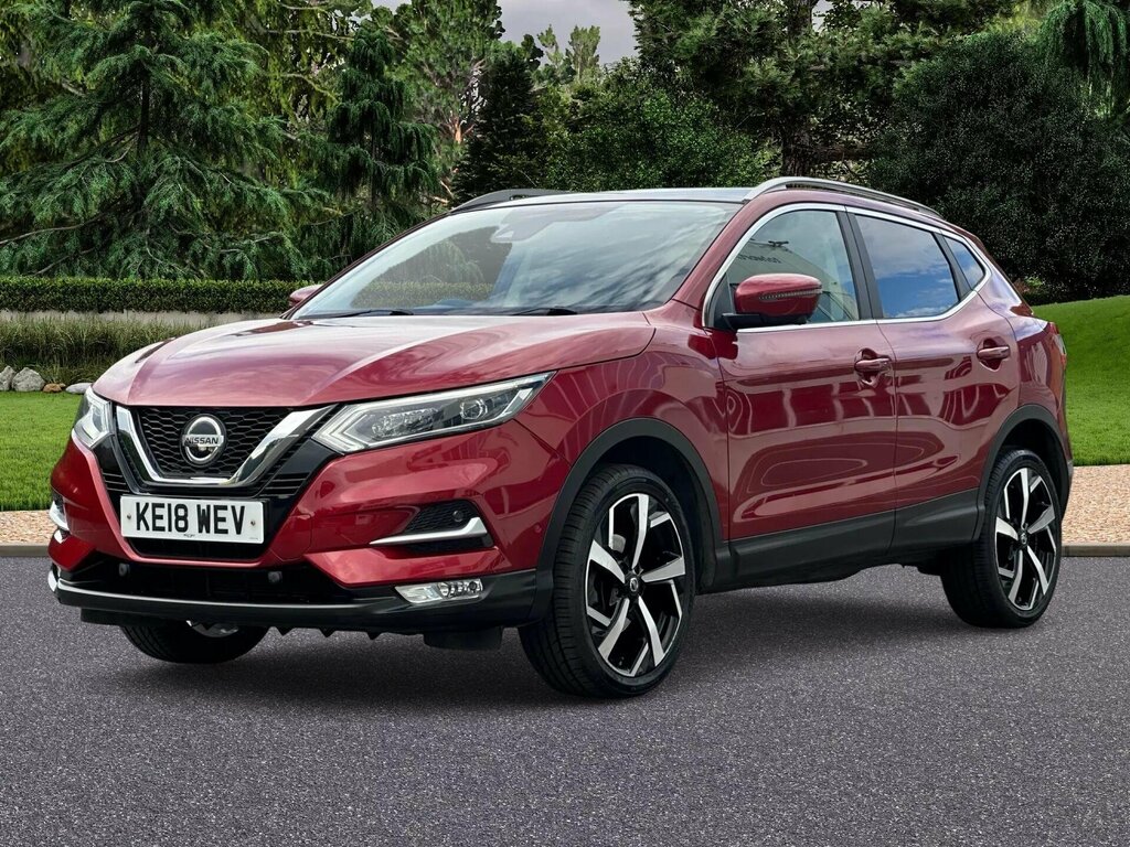 Nissan Qashqai 1.2 Dig-t Tekna Euro 6 Ss KE18WEV Red #5