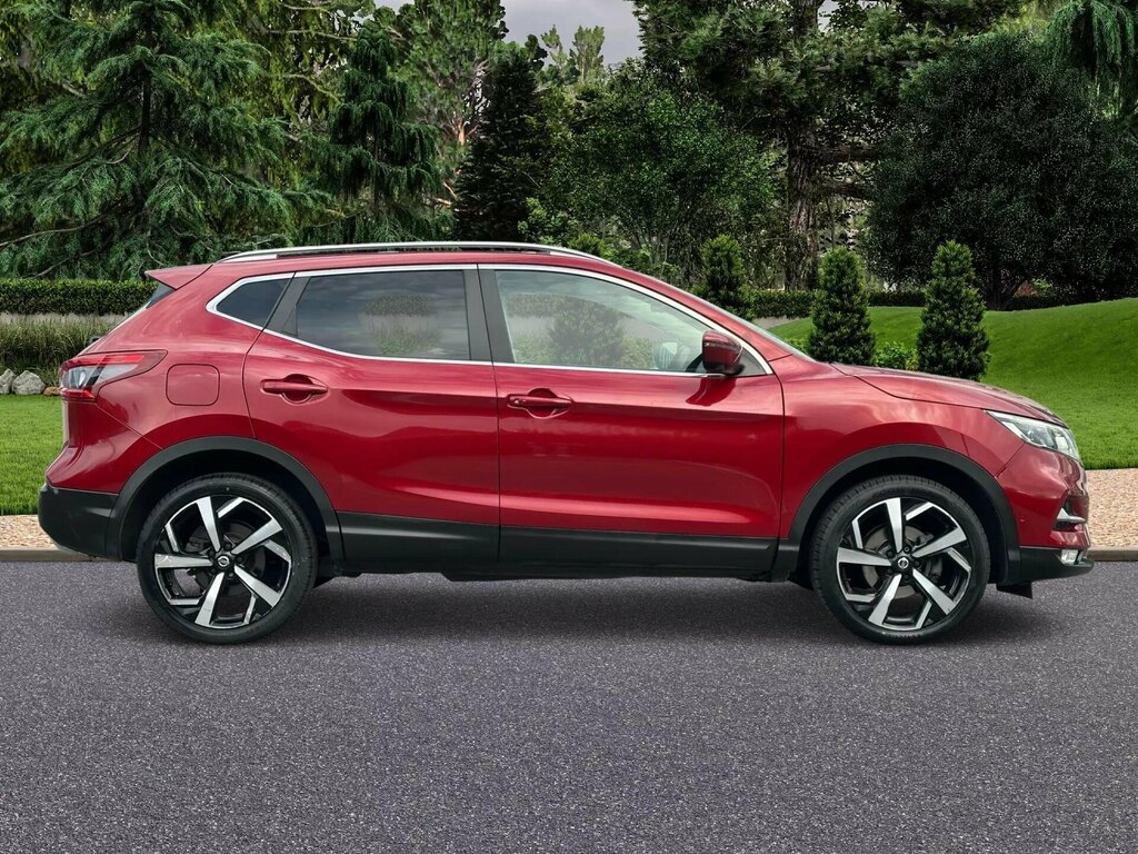 Nissan Qashqai 1.2 Dig-t Tekna Euro 6 Ss KE18WEV Red #6