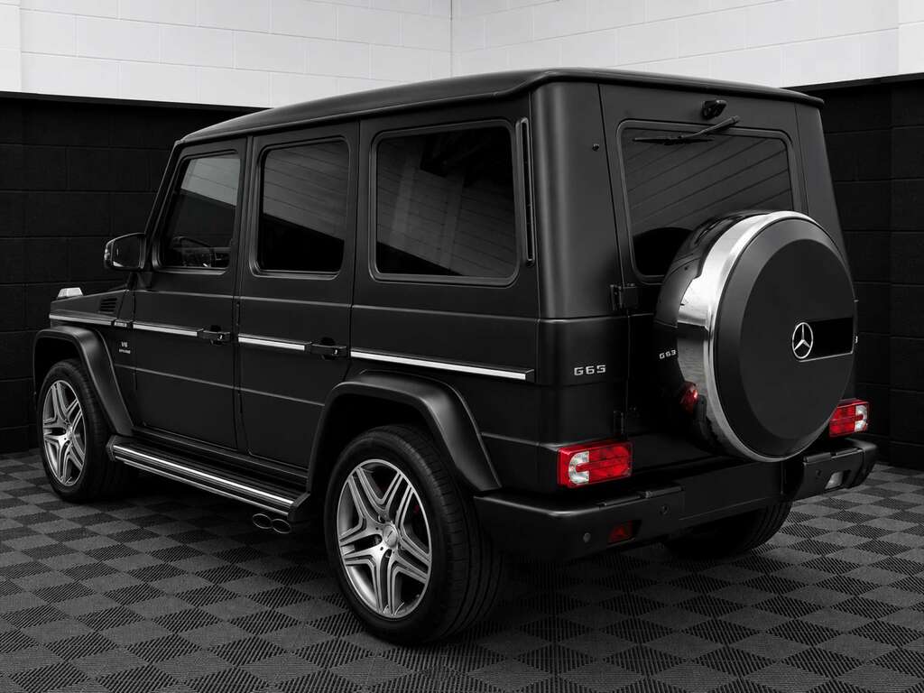 Mercedes-Benz G Class 5.5 G63 Amg 4Wd Black #3