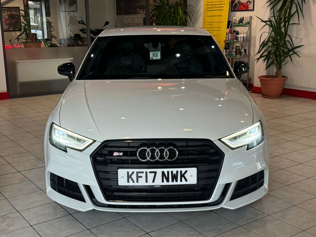 Audi S3 2.0 Tfsi Black Edition White #4