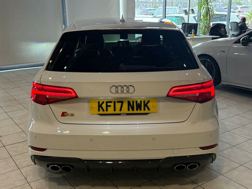 Audi S3 2.0 Tfsi Black Edition White #6