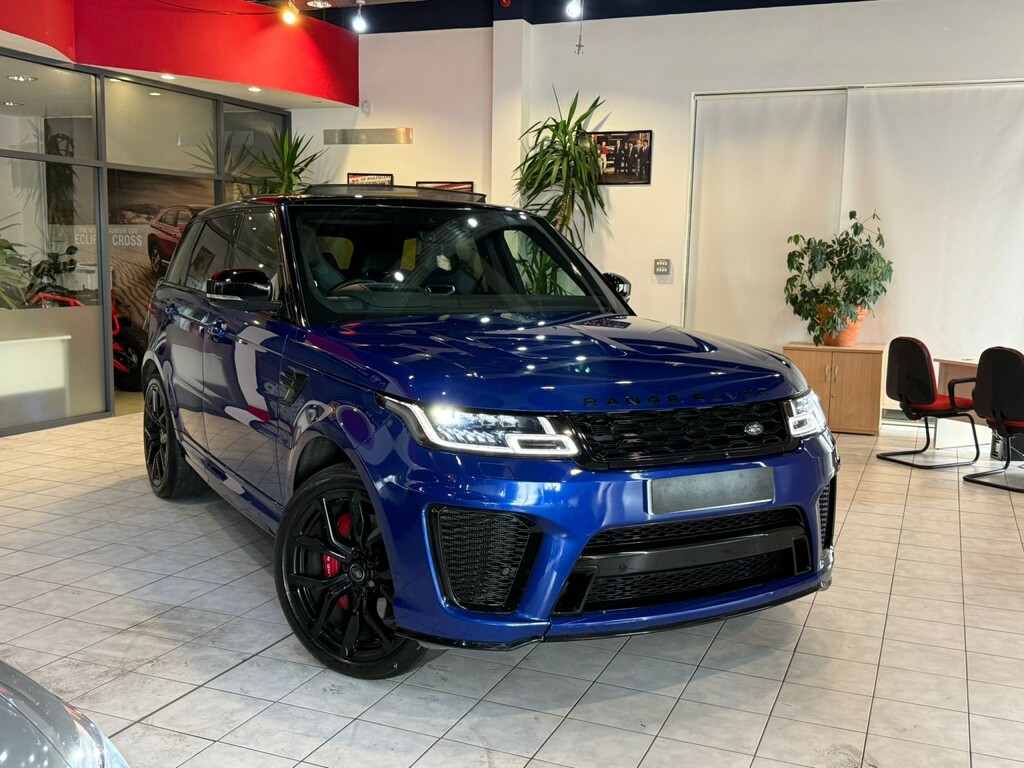 Land Rover Range Rover Sport 5.0 P575 V8 Svr Blue
