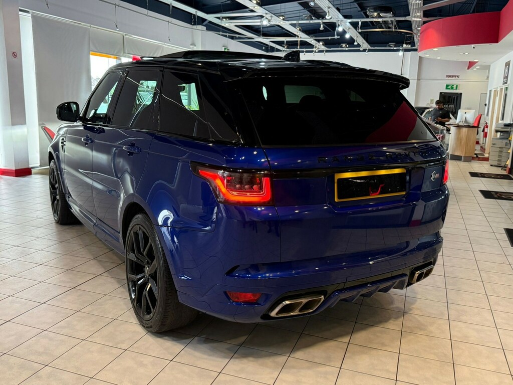 Land Rover Range Rover Sport 5.0 P575 V8 Svr Blue #5