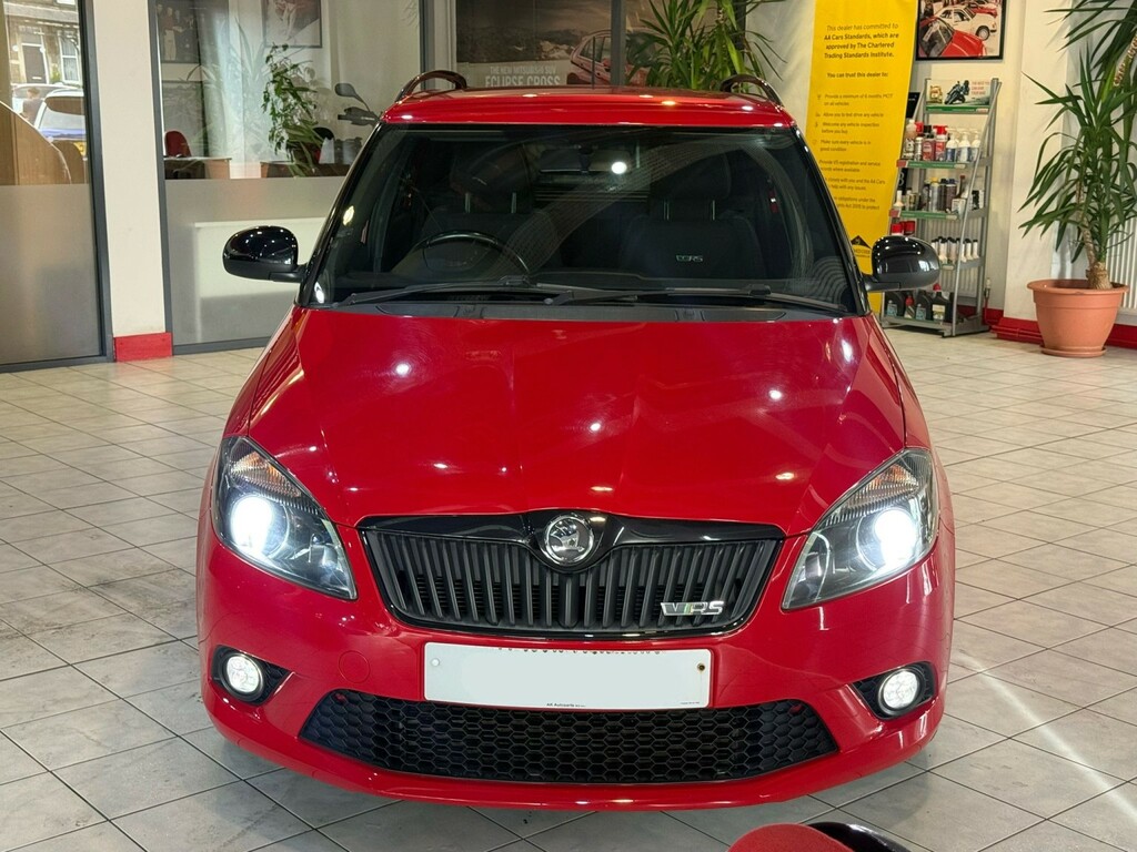 Skoda Fabia 1.4 Tsi Vrs Red #2