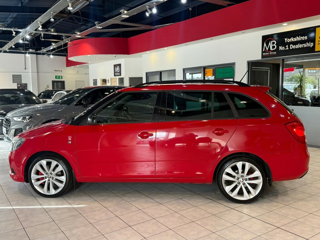 Skoda Fabia 1.4 Tsi Vrs Red #6