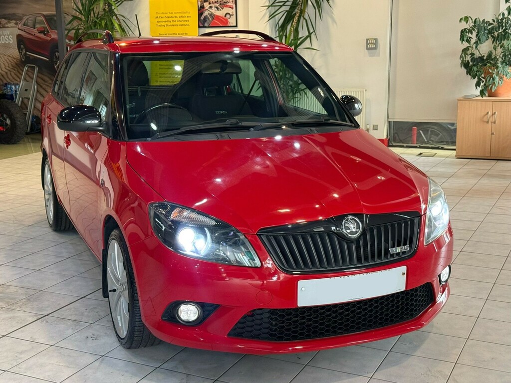 Skoda Fabia 1.4 Tsi Vrs Red #3