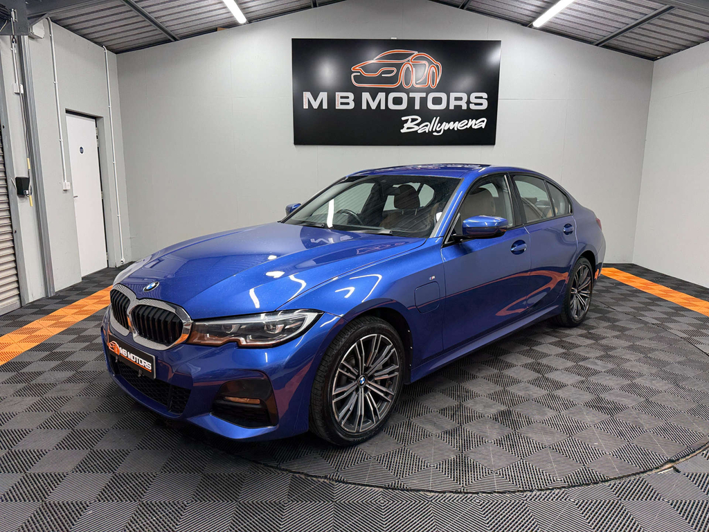 BMW 3 Series M Sport YB21LPO Blue #3