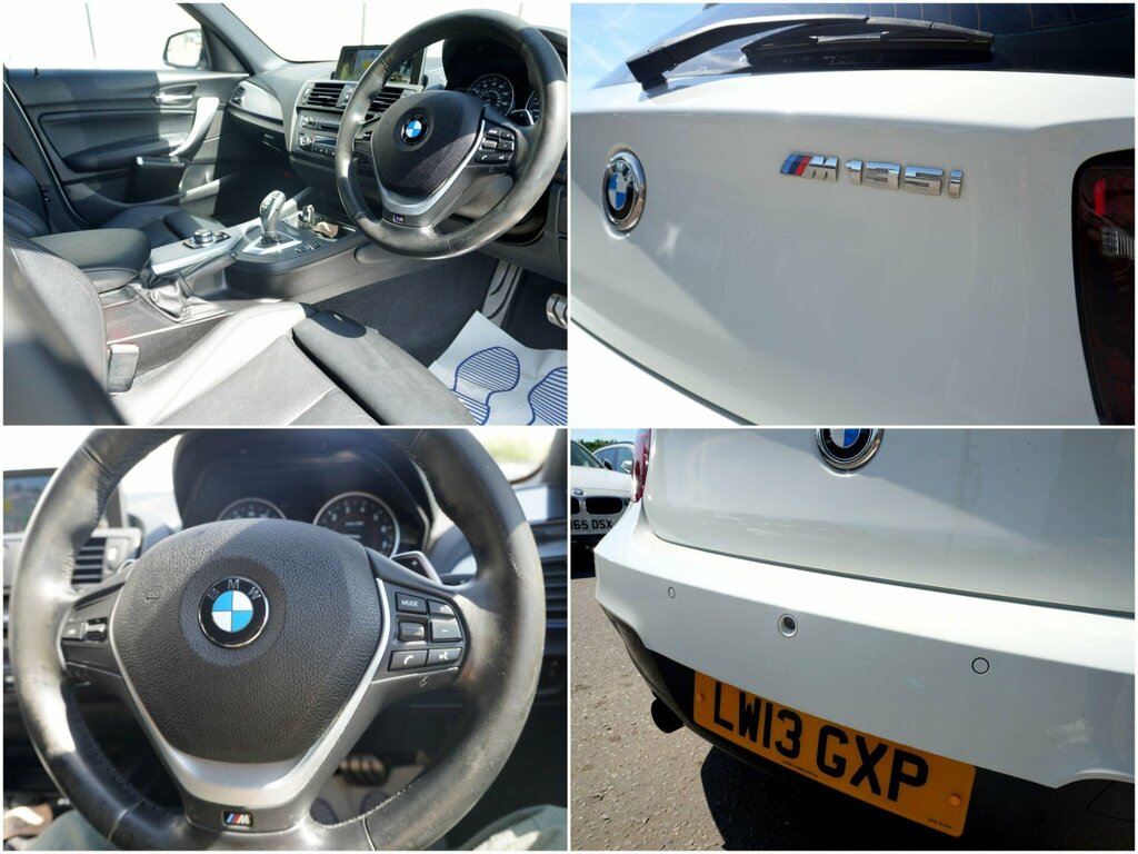 BMW 1 Series 3.0 M135i Hatchback Euro 5 Ss White #6