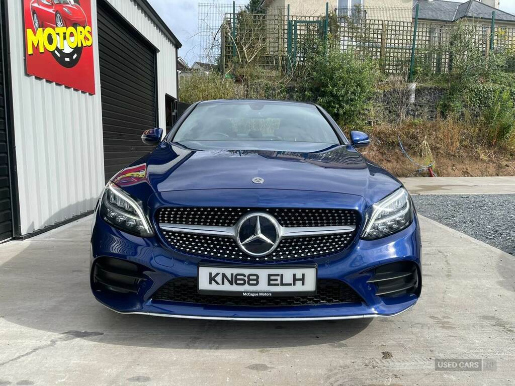 Mercedes-Benz C Class C220d Amg Line 9G-tronic KN68ELH Blue #3