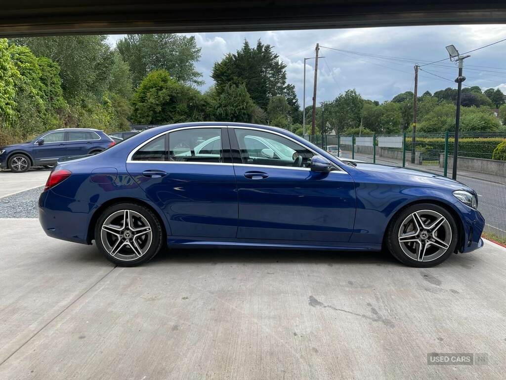 Mercedes-Benz C Class C220d Amg Line 9G-tronic KN68ELH Blue #6