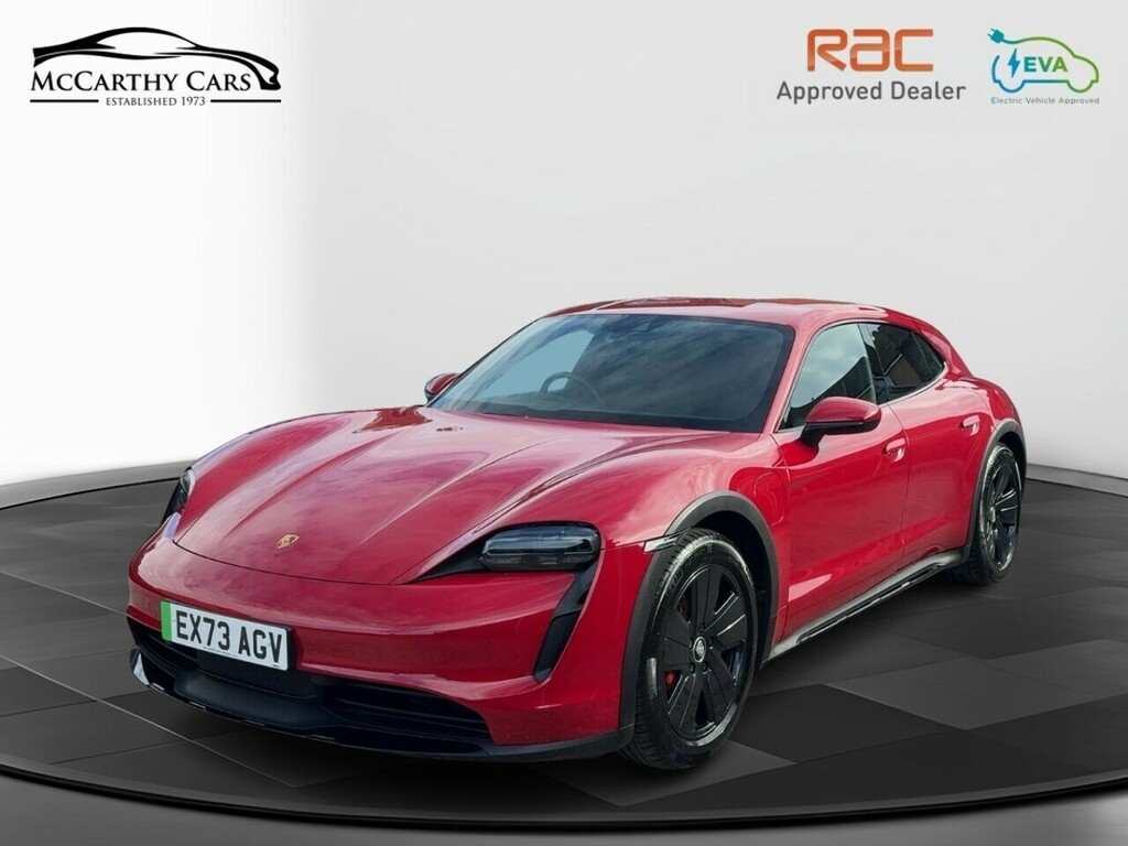 Porsche Taycan Performance Plus 4S Red