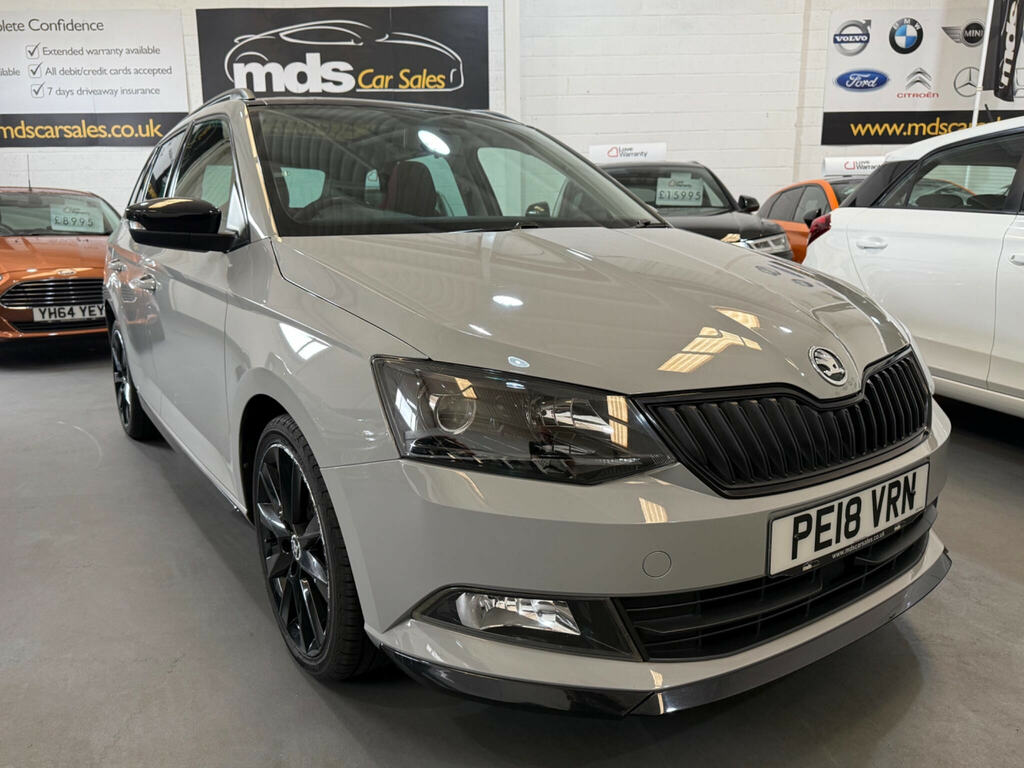Skoda Fabia 1.0 Tsi Monte Carlo Euro 6 Ss Grey