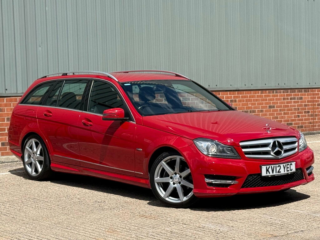 Mercedes-Benz C Class 2.1 C220 Cdi Blueefficiency Sport Estate Diese Silver #1