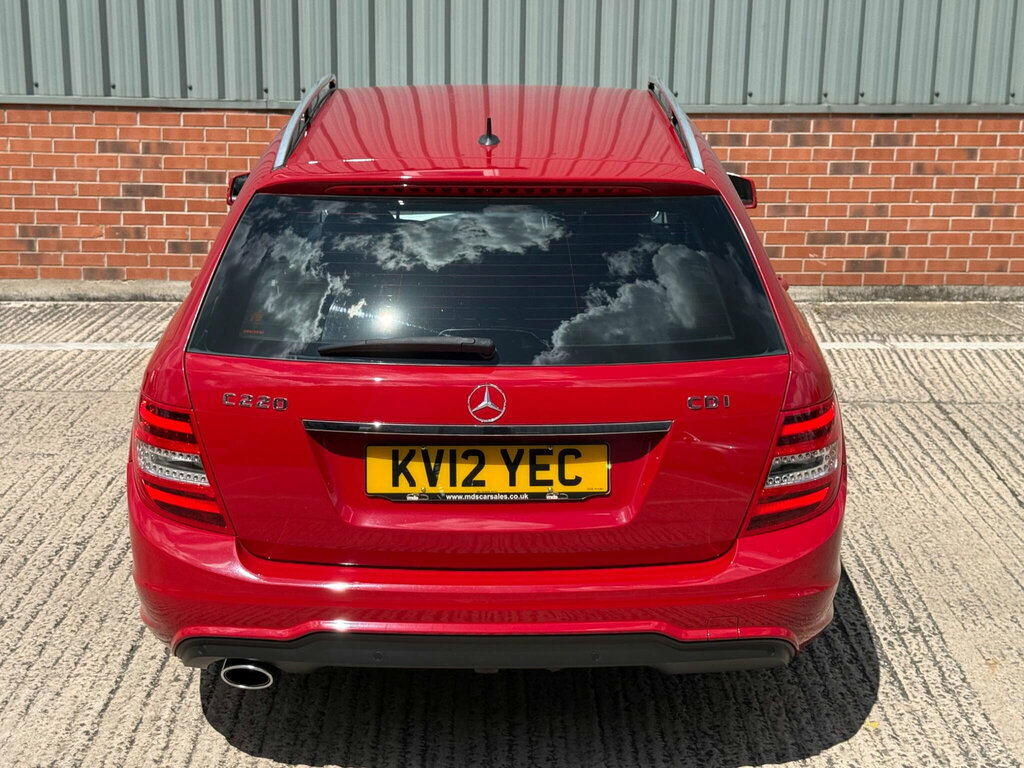 Mercedes-Benz C Class 2.1 C220 Cdi Blueefficiency Sport Estate Diese Silver #11