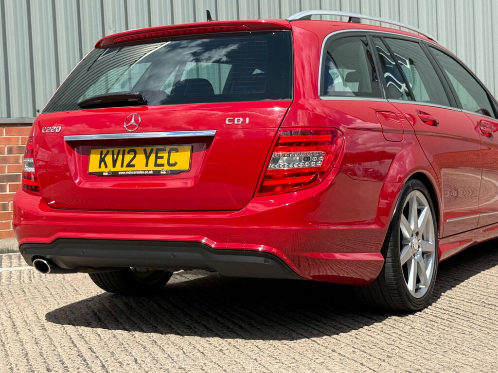 Mercedes-Benz C Class 2.1 C220 Cdi Blueefficiency Sport Estate Diese Silver #14