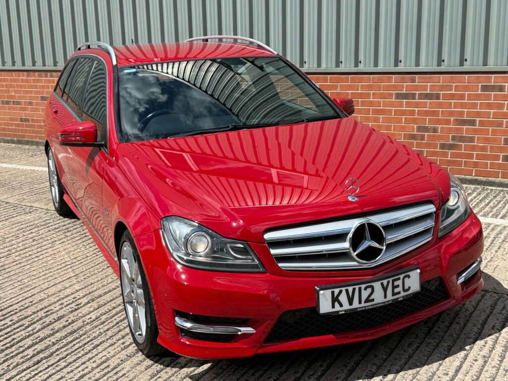 Mercedes-Benz C Class 2.1 C220 Cdi Blueefficiency Sport Estate Diese Silver #2
