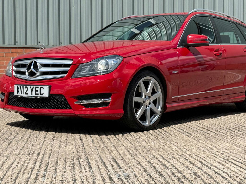 Mercedes-Benz C Class 2.1 C220 Cdi Blueefficiency Sport Estate Diese Silver #4