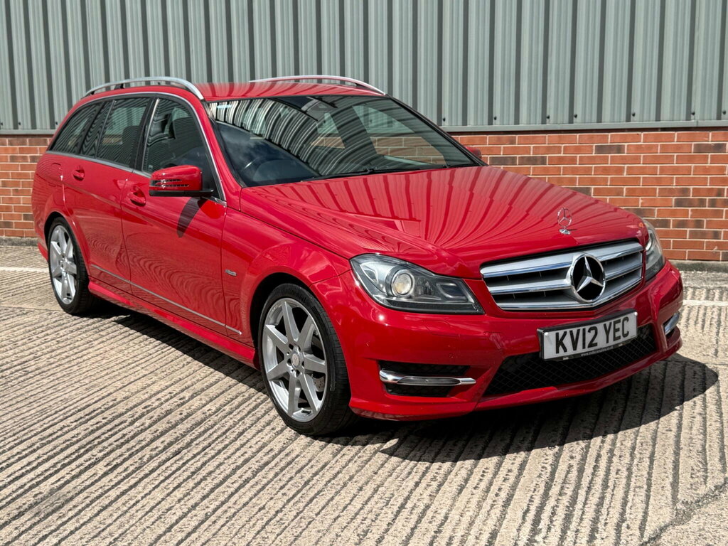 Mercedes-Benz C Class 2.1 C220 Cdi Blueefficiency Sport Estate Diese Silver #6
