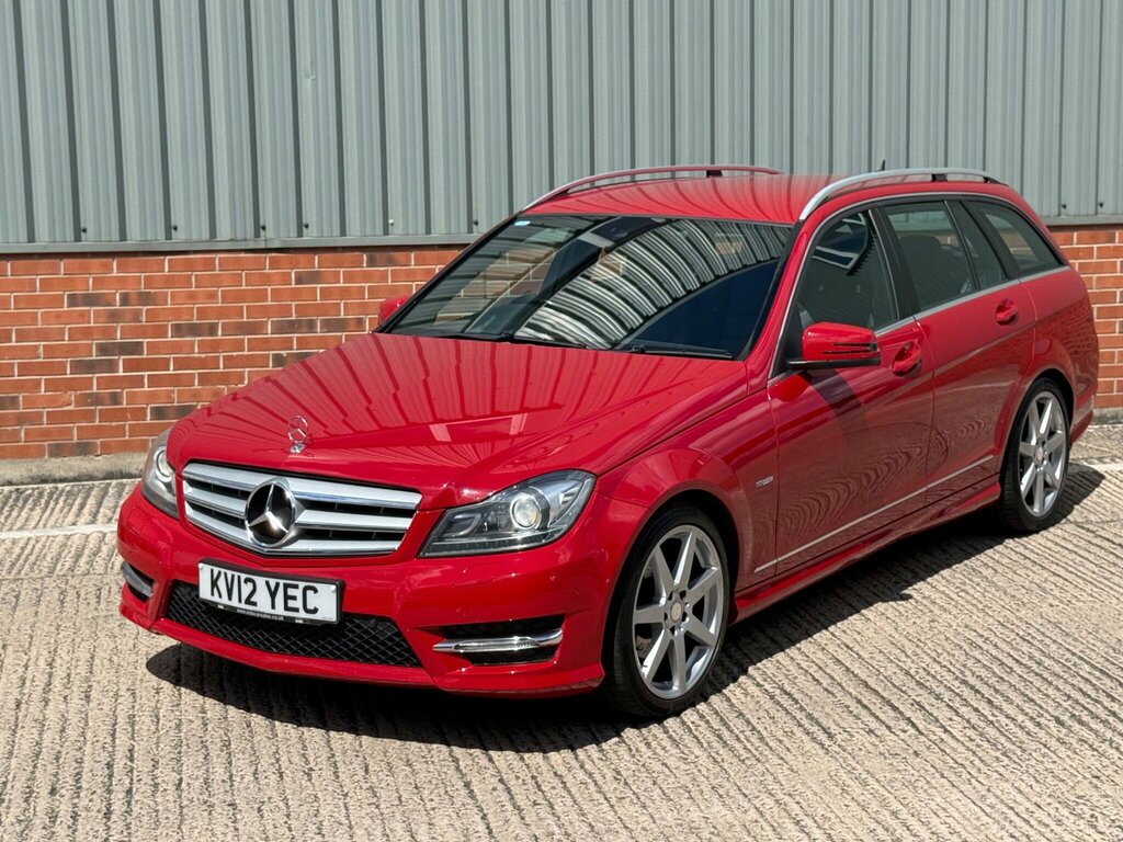 Mercedes-Benz C Class 2.1 C220 Cdi Blueefficiency Sport Estate Diese Silver #7
