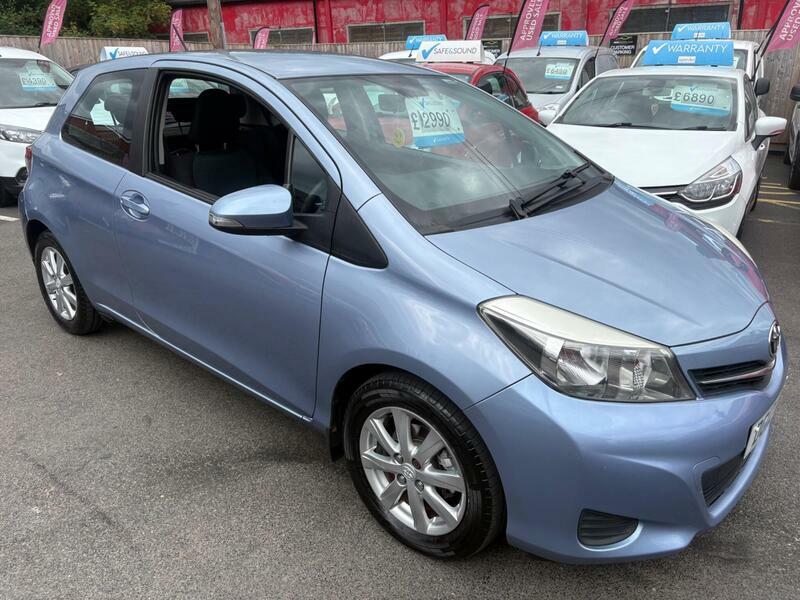 Toyota Yaris 1.0-Vvt-i-tr-euro-5-3dr DG12LNO Blue #2