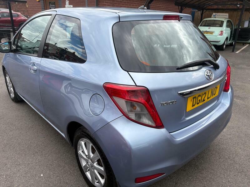 Toyota Yaris 1.0-Vvt-i-tr-euro-5-3dr DG12LNO Blue #5