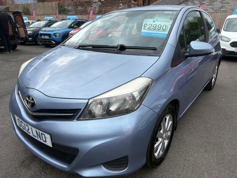Toyota Yaris 1.0-Vvt-i-tr-euro-5-3dr DG12LNO Blue #6