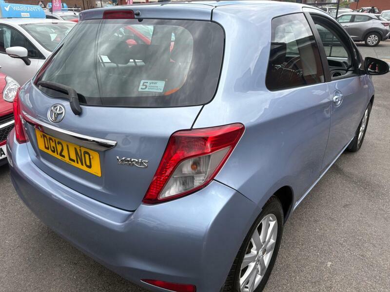 Toyota Yaris 1.0-Vvt-i-tr-euro-5-3dr DG12LNO Blue #3
