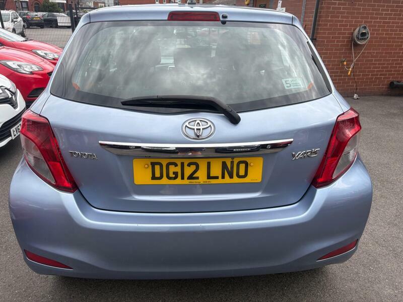 Toyota Yaris 1.0-Vvt-i-tr-euro-5-3dr DG12LNO Blue #4