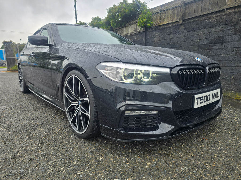 BMW 5 Series 520D M Sport Black